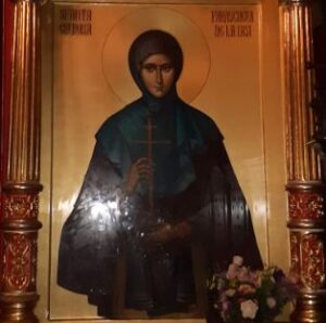 Icoana Sfintei Cuvioase Parascheva de la Iasi
