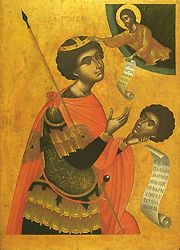 Sfantul Mare Mucenic Dimitrie, Izvoratorul de Mir