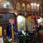 Parintele Cristian binecuvantandu-ne