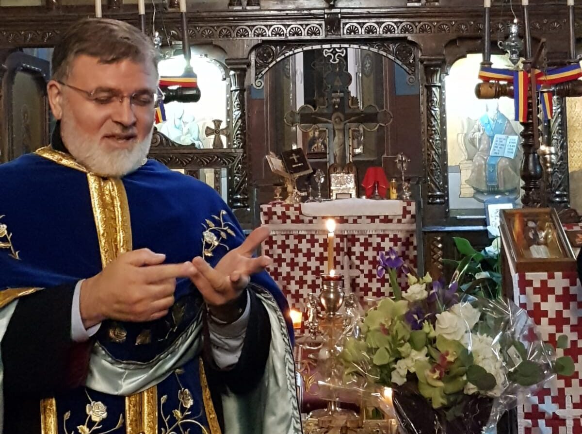 Parintele Cristian, Parohia Varastii de Sus Dascalu