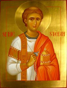 Sfantul Intai Mucenic si Arhidiacon Stefan